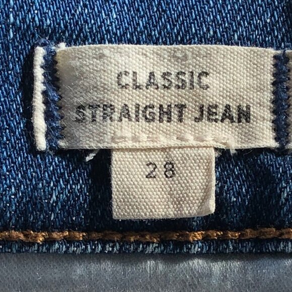 Madewell Classic Straight Jean - Picture 3 of 4